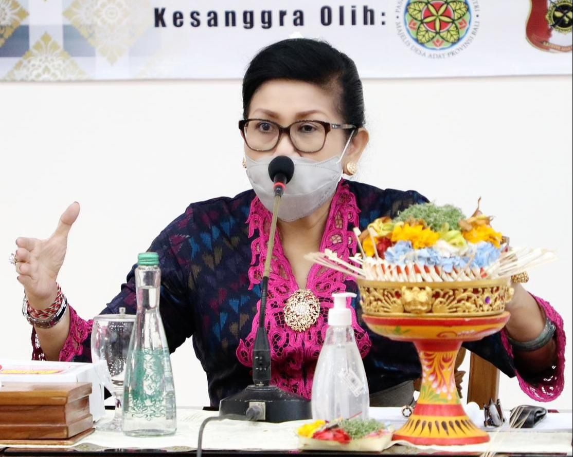 podiumnews.com-Bahaya Laten Narkoba dan HIV/AIDS,  Ny. Putri Koster: Membakar Hangus Satu Generasi 